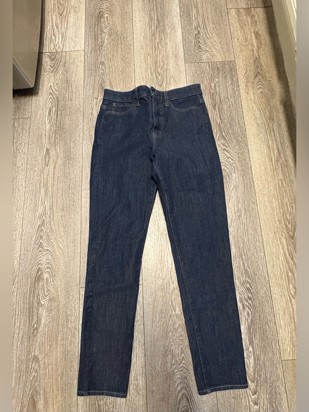 Uniqlo skinny jeans in Dark Indigo
